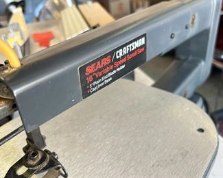 Craftsman 16in Scroll Saw Manual Model # 113.236180 12 x 21 x 9in HxWxD