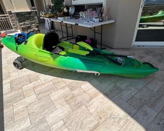 Field & Stream AXE ELITE Kayak #1 Sit on Top 125 inches long