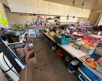 Many Items only available at the Live Sale Friday 7/21 & Sat 7/22 9am to 2pm