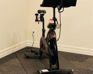 Peloton Stationary Bike $1,000. (includes women's Peloton shoes size 7, men's Peloton shoes size 9, 2 lb. weights.)