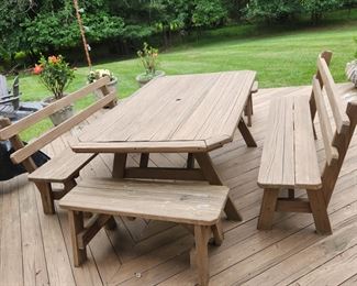 Amish made picnic table