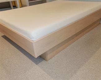 platform bed from Scan. VERY comfortable mattress
