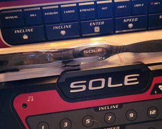 Sole model F80 treadmill. Available for pre-sale. $500.00. Has been moved to the garage for easy removal.