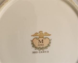 VINTAGE M JAPAN china CAMEO 3553 pattern
