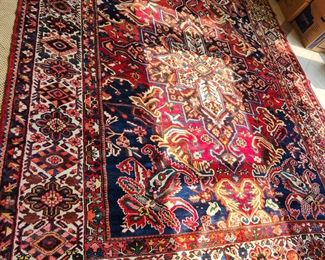 Large area rug (relocated to dining room)