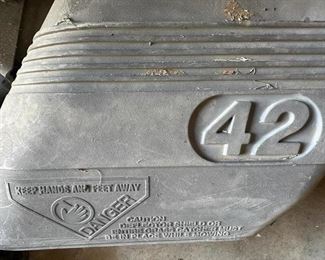 THIS ITEM AVAILABLE NOW FOR PRE-SALE - Craftsman 42" Riding Lawnmower DYT 4000 18.5 OHC Briggs & Stratton Motor - runs great, fires right up, needs new batteries ($500) 