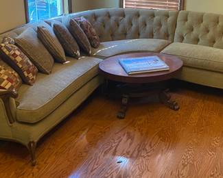 Vintage French Provicial Three Piece Sectional