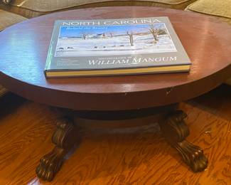 Claw Feet Coffee Table