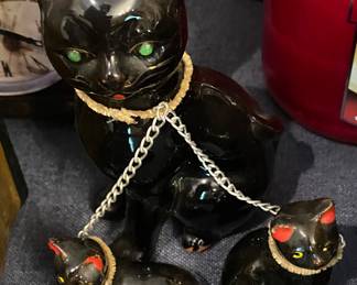 Vintage Cat Figurines
