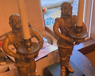 Monkey Themed Candle Holders