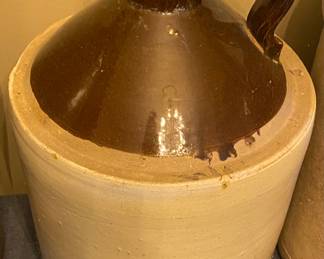 Stoneware Liquor Jug