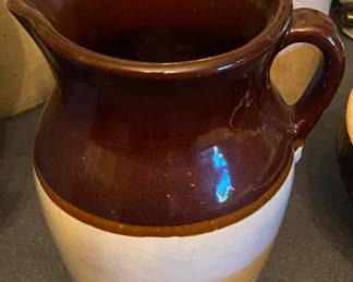 Stoneware Pitcher
