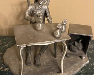 Heritage Pewter Statue