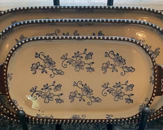 Tara Temptations Floral Lace Platter Set 