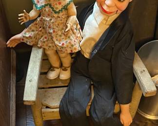 Charlie McCarthy Ventriloquist Doll