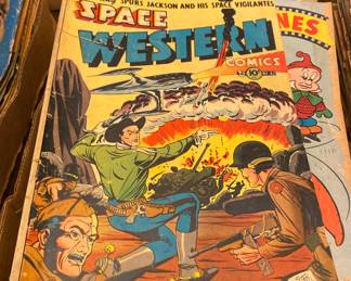 1950's Space Western Comics