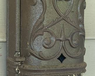 Antique Metal Mailbox