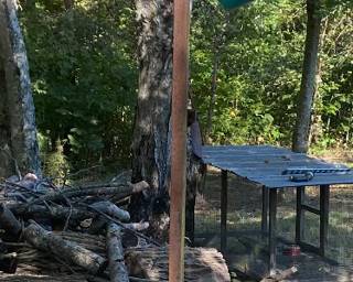 Antique Railroad Marker