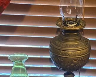 Victorian Oil Lamp