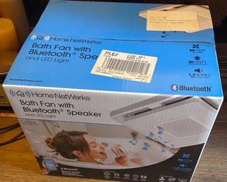 Bath Fan with Bluetooth Speaker