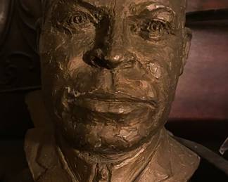 Old Taylor Ingenious Americans Charles Richard Drew Plaster Bust