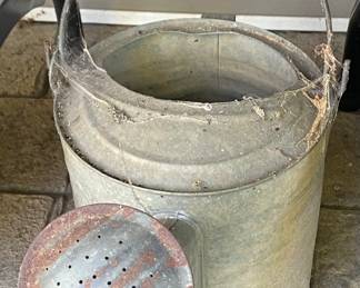 Galvanized Watering Can 