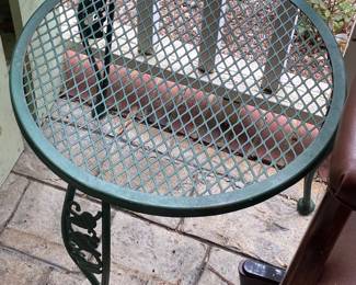 Metal Outdoor Side Table