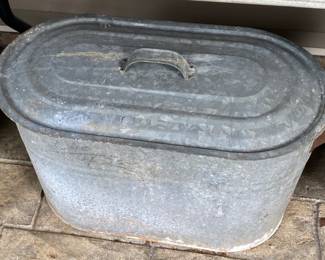 Galvanized Tub