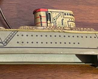 Marx Tin Friction U.S.S. Washington