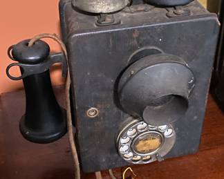 Wall Telephone with Ringers
