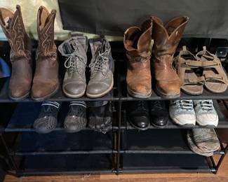 Assorted Men's Shoes and Boots