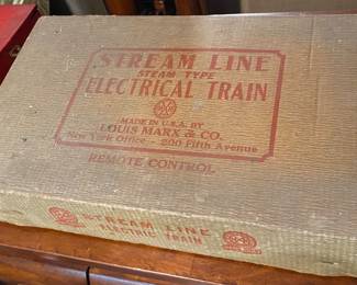 Nice Old Marx Streamline Electric Train