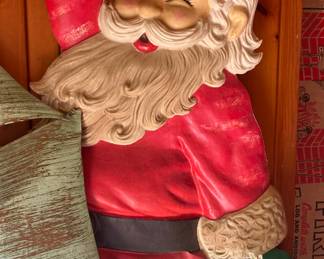 Plastic Santa Wall Hanger