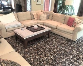 Sectional Sofa & Coffee Table