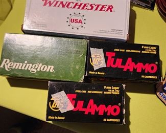 Variety of Ammo