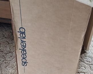 New in box Speakerlab speakers S11