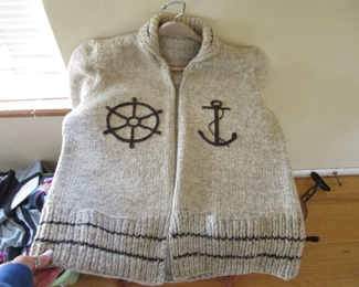 Cowichan sweater designed by Edward Monk