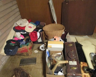 HUGE piles of vintage trucker hats