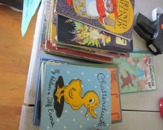 Vintage child's book selection