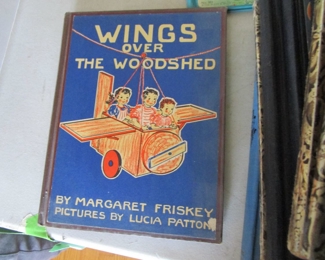 Vintage child's book selection