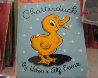 Vintage child's book selection