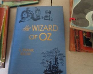 Vintage child's book selection