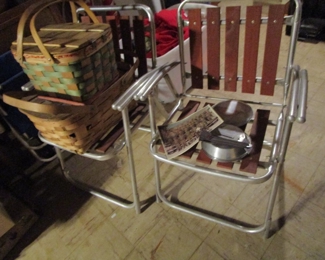 Mid Century lawn chairs