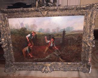 "Young Fisherman" - Dutch, artist Hover