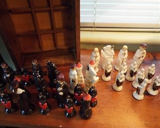 Glass Chess Pieces