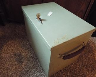 Fireproof Lock Box with key