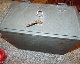 Fireproof Lock Box with Key