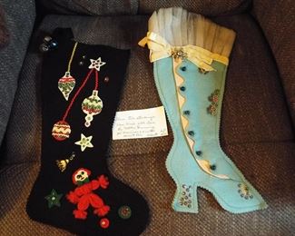 Vintage Christmas Stockings