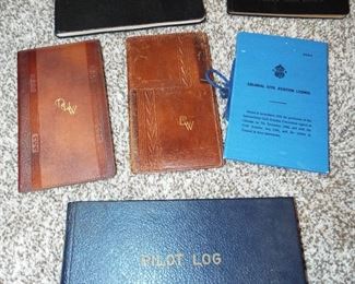 Pilot Log Books from 1940's