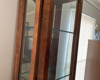 Curio with Side Door Opening & Key